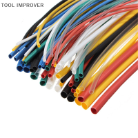 TOOL IMPROVER 8ขนาด70pcs Assortment 2:1ความร้อนหดท่อท่อชุดสายถัก