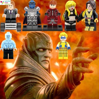 Lt【คลังสินค้าพร้อม】เข้ากันได้กับ Lego Minifigures Avengers Marvel X-Men Apocalypse Cable Wolverine Building Block Toy【cod】