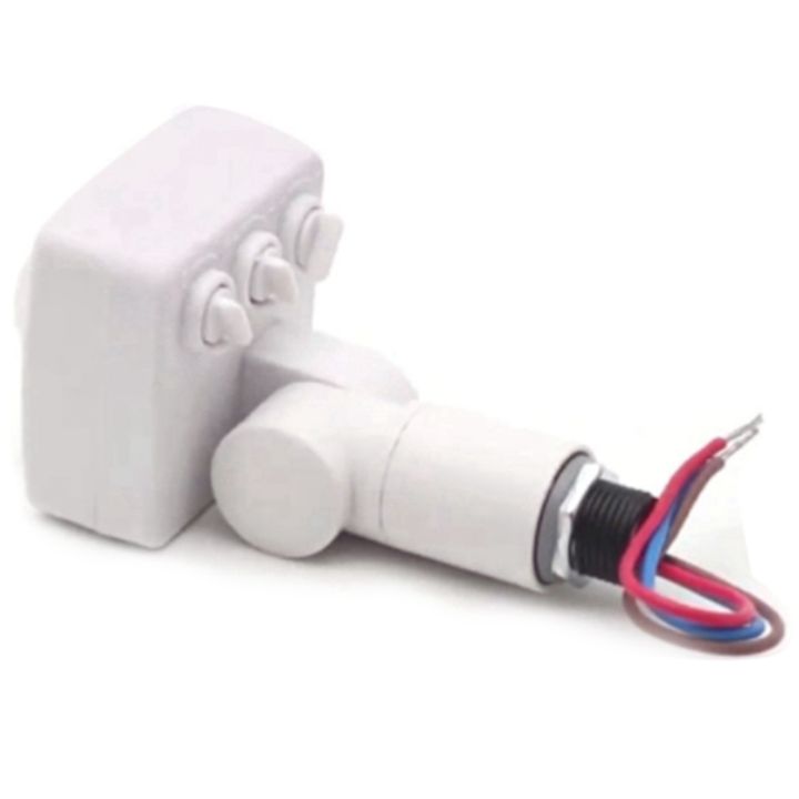 220V Mini Human Body Infrared Sensor Infrared Body Sensor Switch LED Flood Light PIR Motion Sensor Adjustable