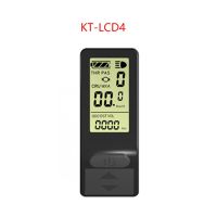 Compact Mountain Bike Meter Bicycle Measuring Devices KT LCD4 Fully Functional Waterproof Connector Display 24V 36V 48V for E-Bike KT Display