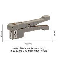 คีมปอกสายไฟเบอร์ออปติก45-163สายเคเบิลโคแอ็กเซียลลอกถอดสายไฟเบอร์ออปติกเครื่องมือตัดมือเครื่องมือสำหรับสายเคเบิล0-5.8มม.