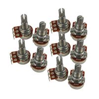 Guitar Small Size Pots Potentiometers For Guitar Bass Parts (Pack Of 10)