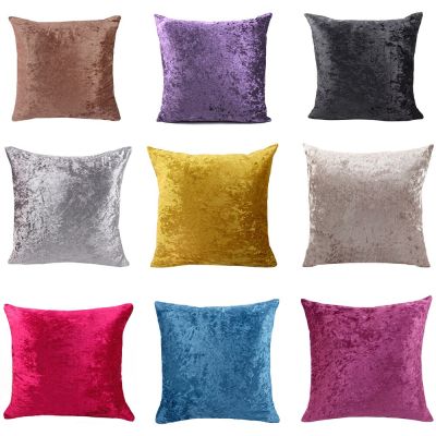 Ice Velvet Outdoor Pillow Covers 30x50/40x40/45x45/50x50/60x60cm Decorative Soft Smooth Cushion Cover Vintage Pillow Case for Sofa Bed Couch Home Decor