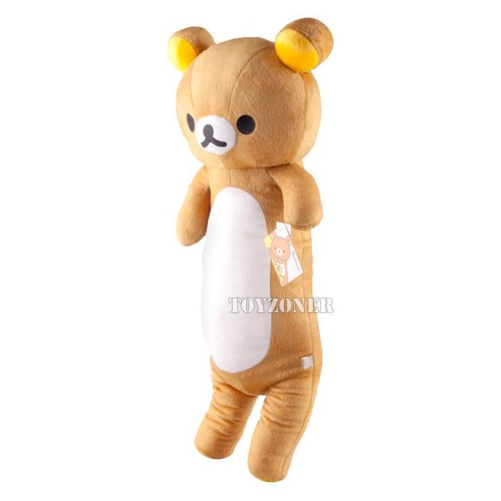 ตุ๊กตาหมีรีลัคคุมะ-rilakkuma-ลิขสิทธิ์แท้-หมอนข้างริลัคคุมะ-76x34-ซ-ม-หมอนข้าง-ตุ๊กตาหมี