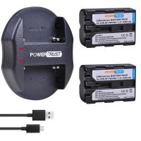 2X NP-FM500H NP FM500H FM500H + Dual USB Charger สำหรับ A57 A58 A65 A200 A350 A550 A560 A700 A580 A200K A200W A300