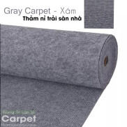 HCMThảm nỉ trải sàn thảm lót sàn nhà giá rẻ dày 3mm thảm trải văn phòng