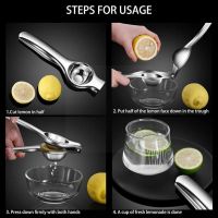 （HOT NEW） Citrus PressJuicer SteelLemon Squeezer Juicer For Accessories S3T7