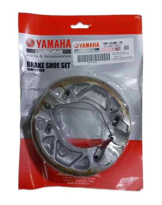 [MDEPOT] YAMAHA GENUINE BRAKESHOE FOR YAMAHA AEROX (5BP-F530K-00) 921 ...