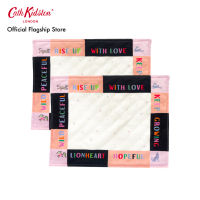 Cath Kidston Set of 2 Quilted Placemat Spirit Animals Pink ผ้ารองจาน ผ้ารองจานแคทคิดสตัน