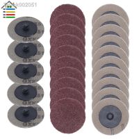 ☎❧✕ 25pcs 50mm Sanding Disc for Roloc Polishing Pad Plate 2inch Sander Paper Disk Grinding Wheel Abrasive Tools 60 80 100 120 Grit