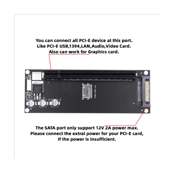 pcie-to-sff-8611-adapter-oculink-sff-8611-to-pcie-pci-express-16x-4x-adapter-with-sata-power-port-for-mainboard-graphics