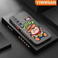 YIWESAN เคสสำหรับ Xiaomi 10 10 Lite 5G 10 Lite ซูม10 Pro 10S 10S 10 Ultra 10เคสแฟชั่นสุดน่ารักลายไม้เคสแข็งกันกระแทกแบบบางขอบสี่เหลี่ยมคลุมทั้งหมดปลอกซิลิโคนนิ่มเคสป้องกันเลนส์กล้อง