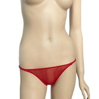 Womens Underwear Low Waist Sexy Mesh Transparent Temptation Thong 6033