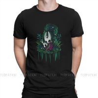 Hornet And Knight In Greenpath Neck Tshirt Hollow Knight Silksong Pure Cotton Basic T Shirt Men Tops Fashion Big Sale 【Size S-4XL-5XL-6XL】