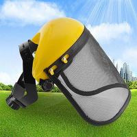 【hot】✌❣❐  Garden Trimmer Safety Helmet Hat With Face Mesh Logging Cutter Forestry Protection