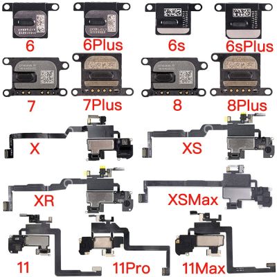 หูฟังลำโพง iPhone 6สายเคเบิ้ลยืดหยุ่นสำหรับ6P 6S 7 7P 8 Plus X XR XS MAX 11 Pro Max MAX Max MAX อะไหล่ LPX3762อะไหล่