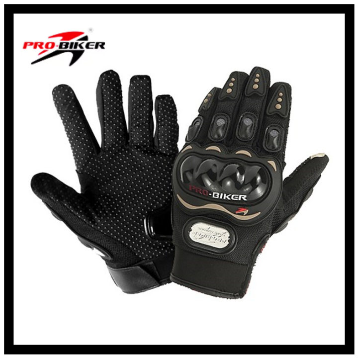 PRO BIKER FULL FINGER MOTORCYCLE GLOVES Lazada PH