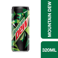 Mountain Dew 320ml ++ เมาเทนดิว กระป๋อง ขนาด 320ml