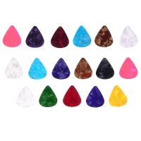 0.46mm 0.71mm 0.96mm 20pcs New Acoustic Picks Plectrum Celluloid Electric Smooth Guitar Pick Accessories