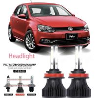 หลอดไฟหน้ารถยนต์ LED LAI 40w 6000k สีขาว สําหรับ VW POLO IV (9A49A29N29N6) 2002-2023