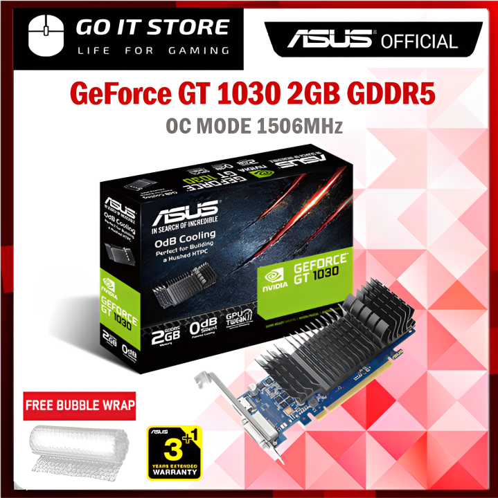 ASUS GeForce GT 1030 2GB GDDR5 low profile Graphic Card (GT1030-SL