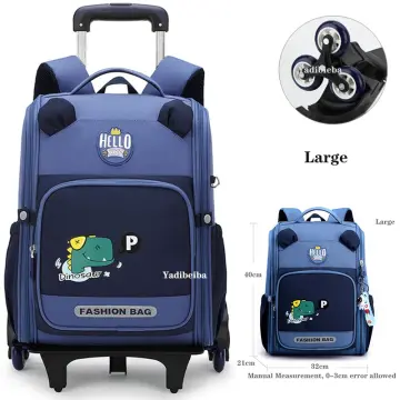 Kid Trolley Backpack School Bag, Trolley Bag Kids School Boy