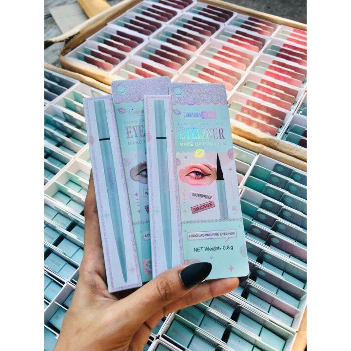 Ke Mat Nuoc Xanh SIVANNA COLORS Eyeliner Lazada