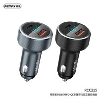 NK ส่งฟรี ส่งจากไทย Remax ที่ชาร์จไฟในรถ PD RCC215 Car Charger Dual Port 58.5 W หัวชาร์จรถ 2 ช่อง / Type-C PD 36W + USB QC 22.5W อุปกรณ์เสริมรถยนต์ อุปกรณ์ตกแต่งรถยนต์