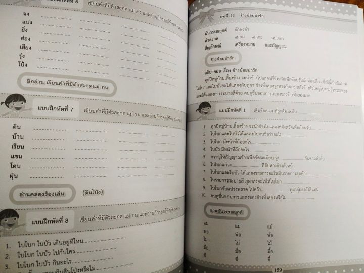 หนังสือภาษาไทย-สรุปหลักพร้อมแบบฝึกเสริมทักษะ-ภาษาไทย-ประถม-1