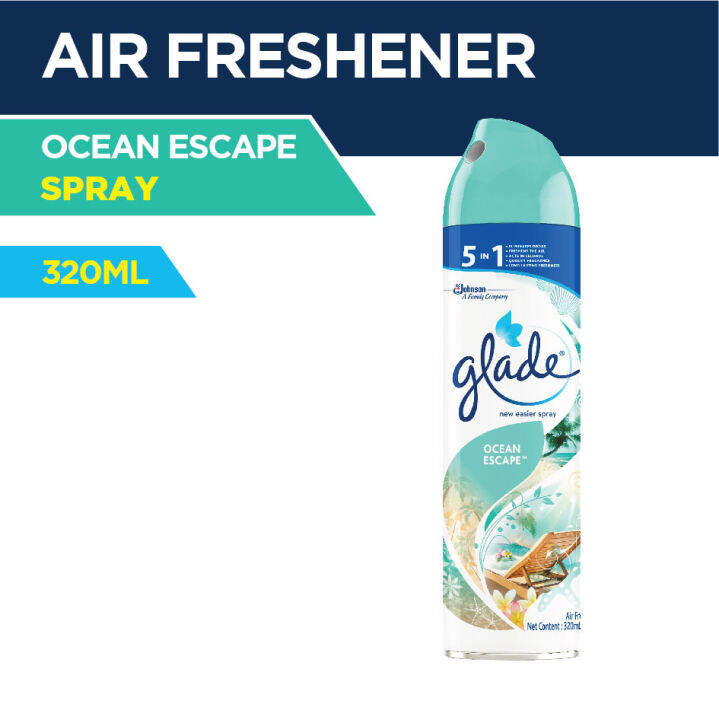 Glade Air Freshener Ocean Escape 320ml Lazada PH
