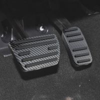 Carbon Fiber AT Car Pedal Cover for Honda Civic CRV CR-V Jade Accord Elysion Odyssey Replacement Gas Brake Pedals Covers Pedals  Pedal Accessories