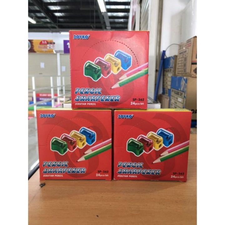 Rautan Sharpener Joyko Sp 362 Roti 24 Pcs Lazada Indonesia