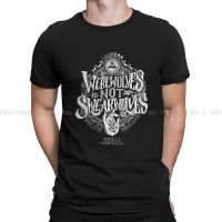 Werewolves Not Swearwolves Classic Fashion Tshirts What We Do In The Shadows Men Harajuku Fabric Streetwear T Shirt Round Neck