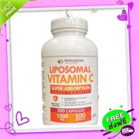 Free and Fast Delivery Liposomal  WholeSome Wellness Super Absorption 1500mg Liposol,