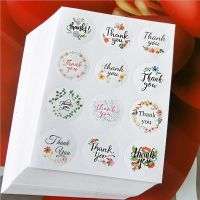 free shipping 1200pcs Sealing sticker THANK YOU round 2CM lace decoration Wedding Party Handmade Labels Packing chrismas gift