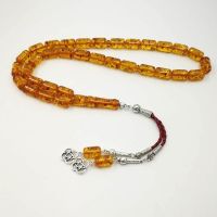 Tasbih Ambers Color Resin Muslim prayer beads Luxury gift Eid ramadan islamic rosary beads turkish misbaha Cables