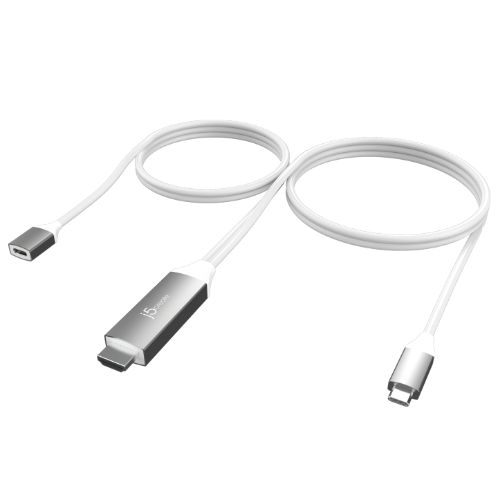 j5create-jcc155g-usb-c-to-4k-hdmi-cable-with-pd-100w-pass-through-สายแปลง-usb-c-เป็น-hdmi-ชาร์จไฟได้-ของแท้-ประกันศูนย์-2ปี