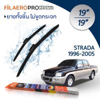 ใบปัดน้ำฝน Mitsubishi Strada (ปี 1996-2005) ใบปัดน้ำฝนรถยนต์ FIL AERO เเพ็คคู่ สำหรับรถ Mitsubishi Strada ขนาด 19 นิ้ว