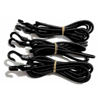 1m Heavy Duty Elastic Bungee Shock Cord Stretch Plastic Car Motorcycle Luggage Tent Kayak Boat Canoe Bikes Rope Tie