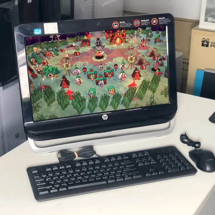 คอมพิวเตอร์ All in one HP OMNI 120 i32120 Ram 4GB SSD 256GB หน้า