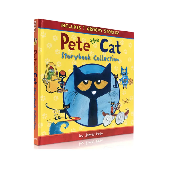 Original English Genuine Pete The Cat Seven Stories Collection Liao ...