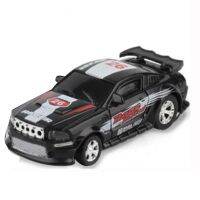 1 Pcs Coke Can Radio Remote Control Racing Car 4 Frequencies Toy for Children(Black)