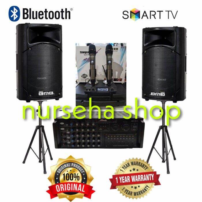 Paket Speaker Karaoke Outdoor BMB 15 Inch Original | Lazada Indonesia