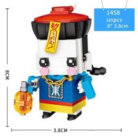 LOZ Chinese corpse mini diamond building block big head cartoon Zombies assemble bricks educational toys for children gifts ✷❈✷