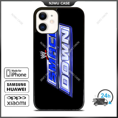Smack Down WWF Phone Case for iPhone 14 Pro Max / iPhone 13 Pro Max / iPhone 12 Pro Max / XS Max / Samsung Galaxy Note 10 Plus / S22 Ultra / S21 Plus Anti-fall Protective Case Cover
