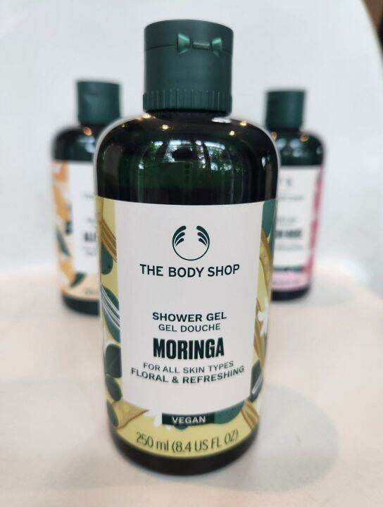 THE BODY SHOP MORINGA SHOWER GEL 250 ML. เดอะบอดี้ ช็อป มอริงก้า ชาวเวอร์ เจล 250 มล. Lazada.co.th