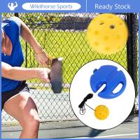 Wildhorse Pickleball เทรนเนอร์คนออกกำลังกายมือใหม่หัดเรียนหนังสือด้วยตนเองลูกขนไก่เด้ง