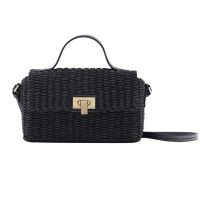 Fashion Casual Summer Straw Bag Rattan Handbag Beach Handmade Handbags Shoulder Messenger Woven Crossbody