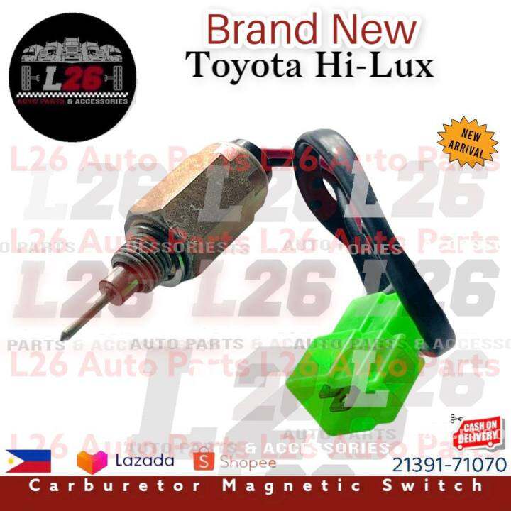 Toyota HiLux CARBURETOR SWITCH 2139171070 Lazada PH