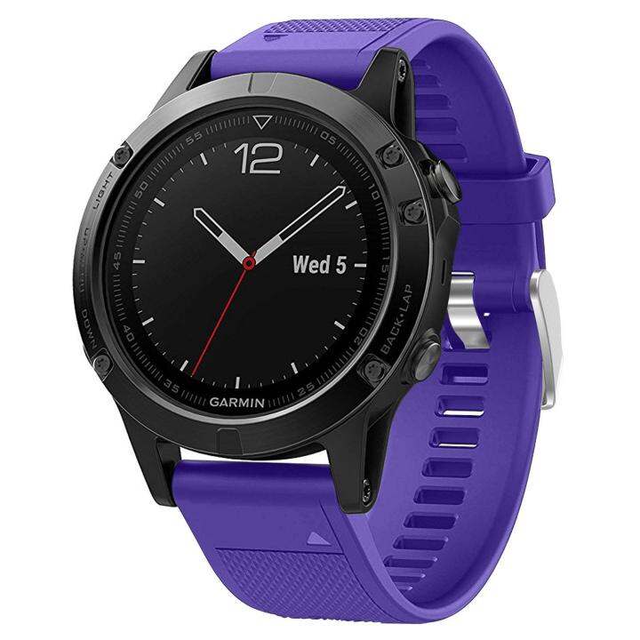 สำหรับสายรัดgarmin-fenix-6-fenix-5และสายนาฬิกาอะไหล่ซิลิโคน-ความกว้าง22มม-สำหรับfenix-5-fenix-5-plus-fenix-6-fenix-6-pro-forerunner-935-forerunner-945-quatix-5-approach-s60